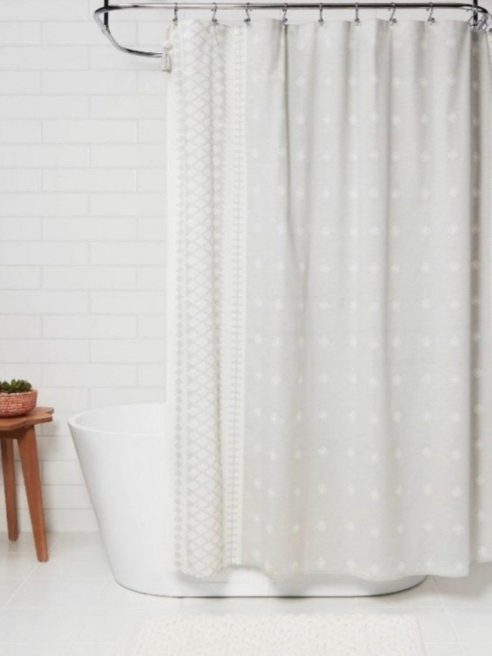 Opalhouse gray print  Shower Curtain -